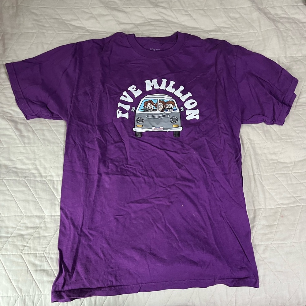 Purple Graphic Tee